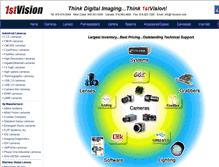 Tablet Screenshot of 1stvision.com